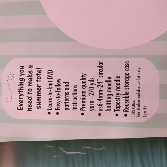 Knit This Summer Tote Kit - Picture 5 of 5